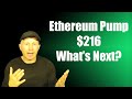 Ethereum And Crypto Pump - $216?  Trading Analytic On Trend  What's Next?!