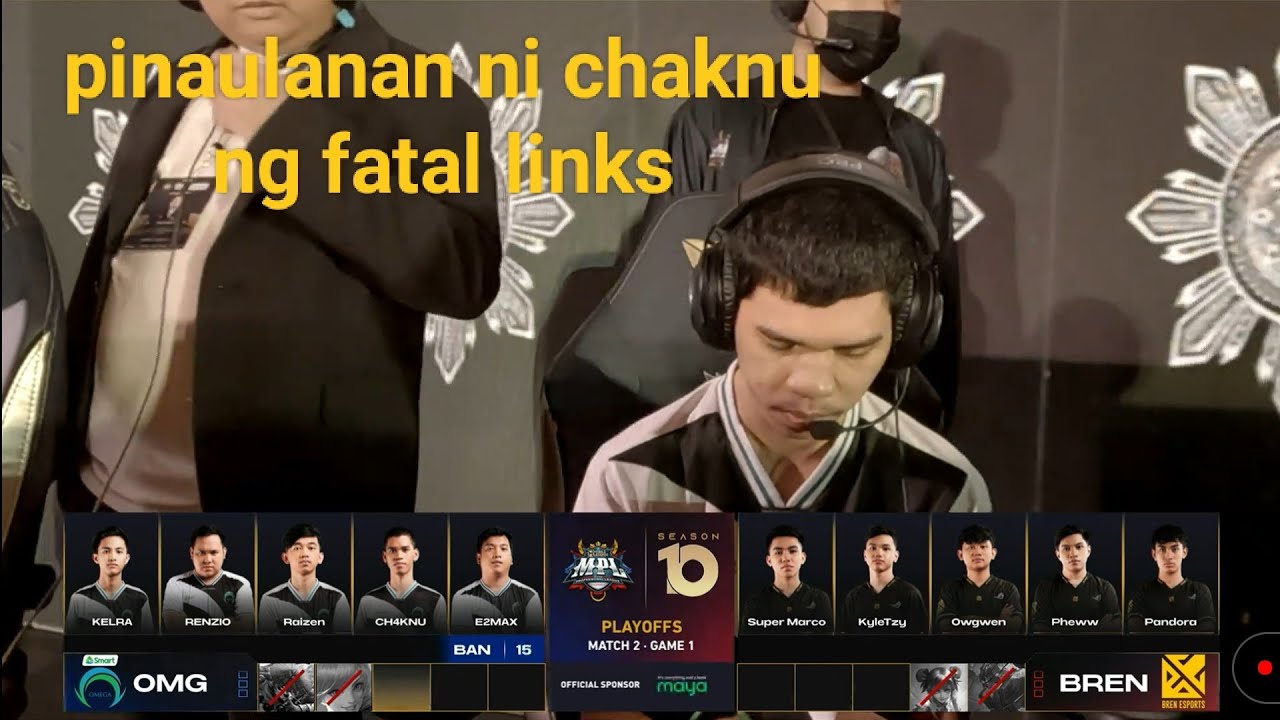 chaknu is back!!!! OMEGA VS BREN GAME 1 MPL-PH S10 PLAYOFFS