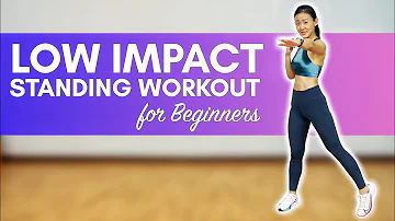 Low Impact STANDING Workout for Beginners / Overweight / Seniors | Joanna Soh