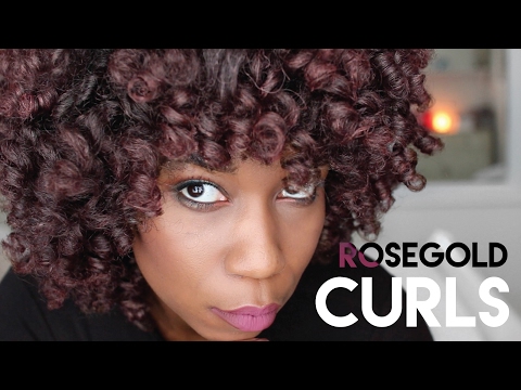 ROSEGOLD CURLS w/