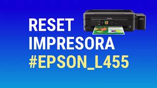 Reset Epson L455 Print Counter - #redblinkingproblemepson #redlightsepson