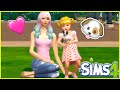 Sims 4 Rutina de Familia - Mama Adopta a un perrito para Bebe Goldie