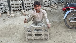 DIY || Making Useful Cement Products || Amazing Art of Making Railing Grill || Complete Process