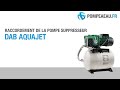 Raccordement de la pompe surpresseur dab  jetly aquajet