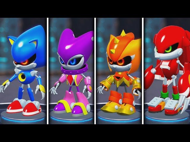 Sonic Superstars: All Playable Metal Forms 