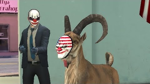 Cops And Robbers! Goat Simulator PAYDAY