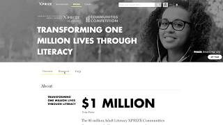 Adult Literacy XPRIZE Communities Competition Tutorial 5