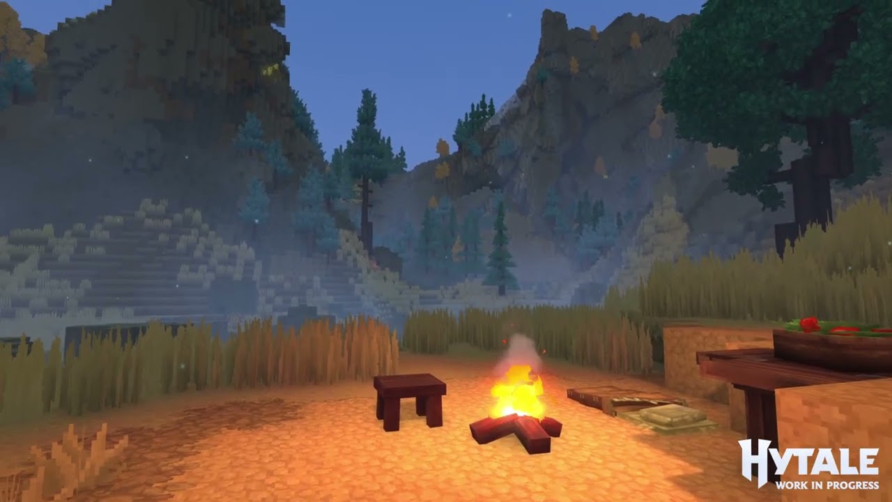 Hytale NEW World Generation  - Hytale scenery (no commentary)