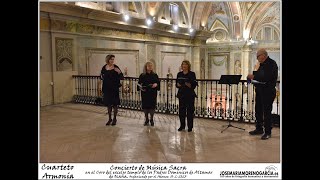 Cuarteto Armonía. Concierto Música Sacra. Convento Padres Dominicos de Altamar. Ocaña 10-2-2023