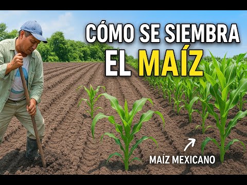 Asi sembramos nuestro primer intento de cultivo de maíz en la Finca del patechucho