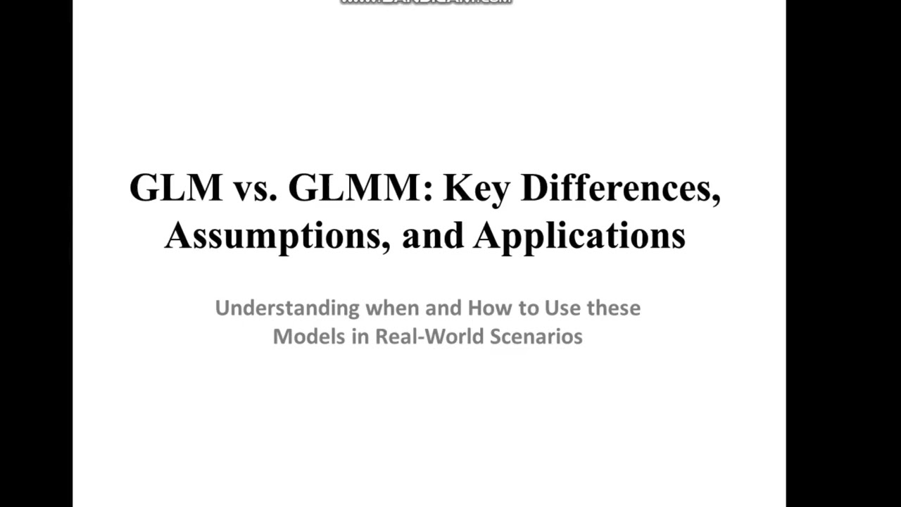 Обобщенная линейная модель (GLM) против обобщенной линейной смешанной модели (GLMM). Часть 1.