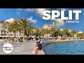 Split croatia walking tour  4k 60fps with captions