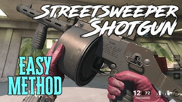 How To Unlock the STREETSWEEPER SHOTGUN In Black Ops Cold War (Fast & Easy Streetsweeper Guide)