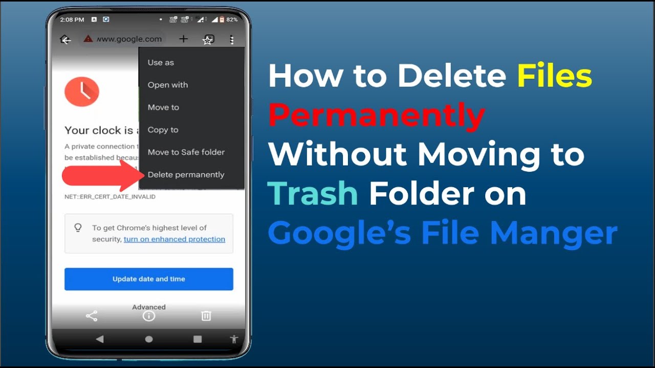 How to Directly Delete Files Without Moving to Trash (recycle bin) on ...