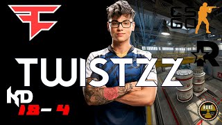 CSGO POV FaZe.TWISTZZ vs. BIG on Nuke - 18 kills