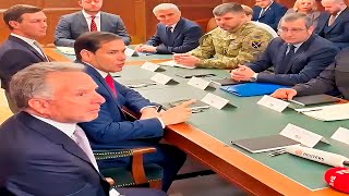 Secretary Marco Rubio Meets Rustem Umerov In Florida For Important Talks