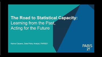 The Road to Statistical Capacity: Learning from the Past, Acting for the Future