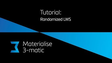 Tutorial: Design a Randomized Filtered Volume Structure in Materialise 3-matic