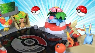 Playing with a Pokemon Battle Stadium Arena - Toy Review