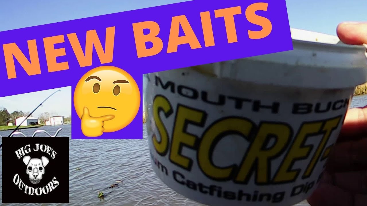 Trying some dip baits secret 7 and Catfish Charlie 