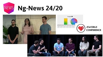 Episode 24/20: Angular Talks at Google I/O, JSWorld, TiL