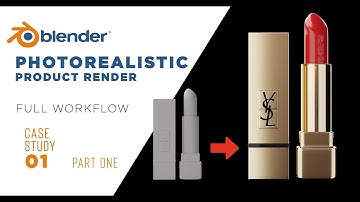 Photorealistic Product Render| Case Study 01 (Part 1- Modeling)