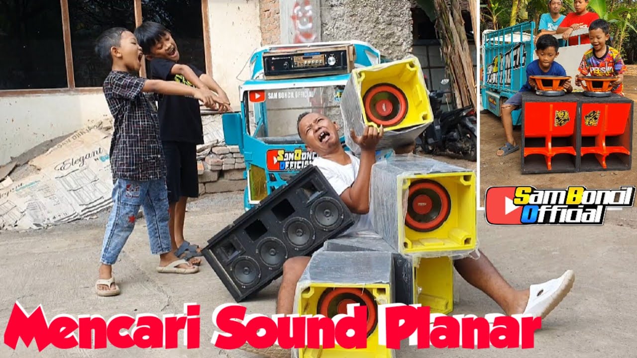 Menyalakan Sound Planar Barem Sam doi