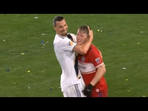 Zlatan Ibrahimovic & Bastian Schweinsteiger Respect Moment 02/03/2019