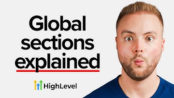 How to Use Global Sections in GoHighLevel Websites (Step by Step Tutorial)
