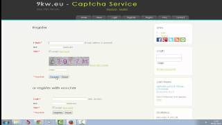 Automatic Captcha Service
