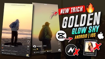 GOLDEN GLOW SKY EFFECT TUTORIAL ON IPHONE & ANDROID | CAPCUT GOLDEN GLOW SKY TUTORIAL | REELS TREND