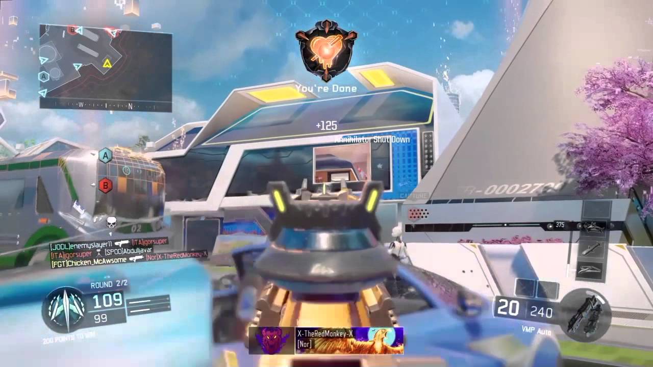 Black ops 3 domination gameplay on NUKE3TOWN