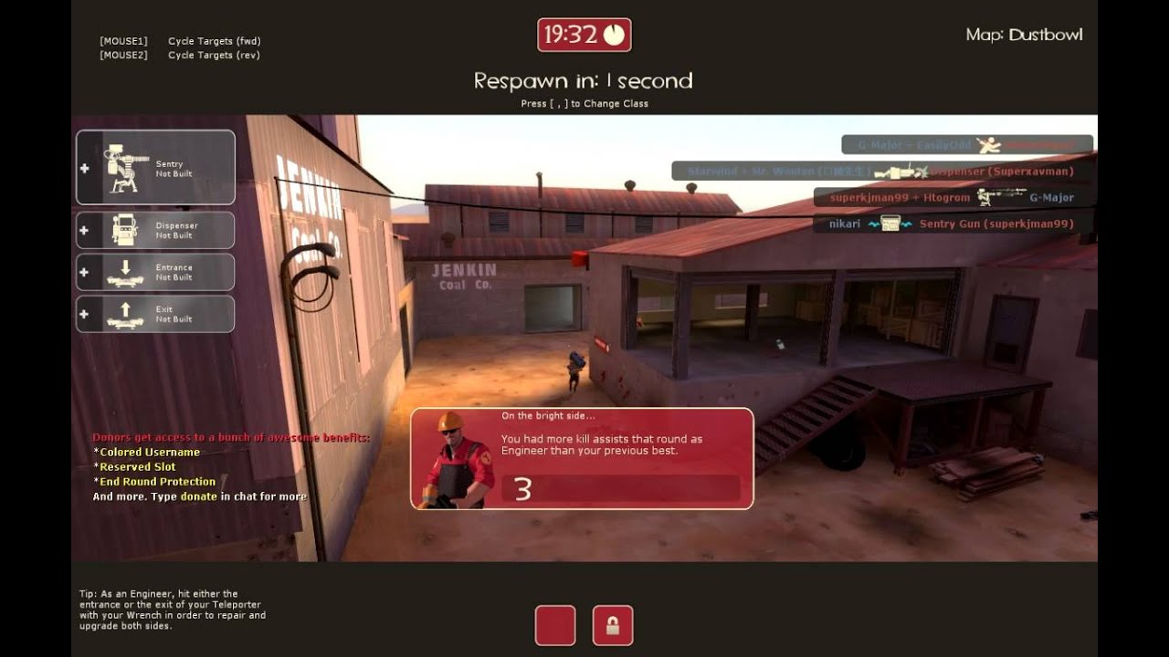 Team Fortress 2 - Building A Sentry