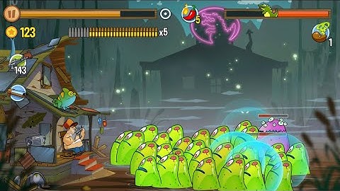 Swamp Attack: Challenge 10: iOS Gameplay