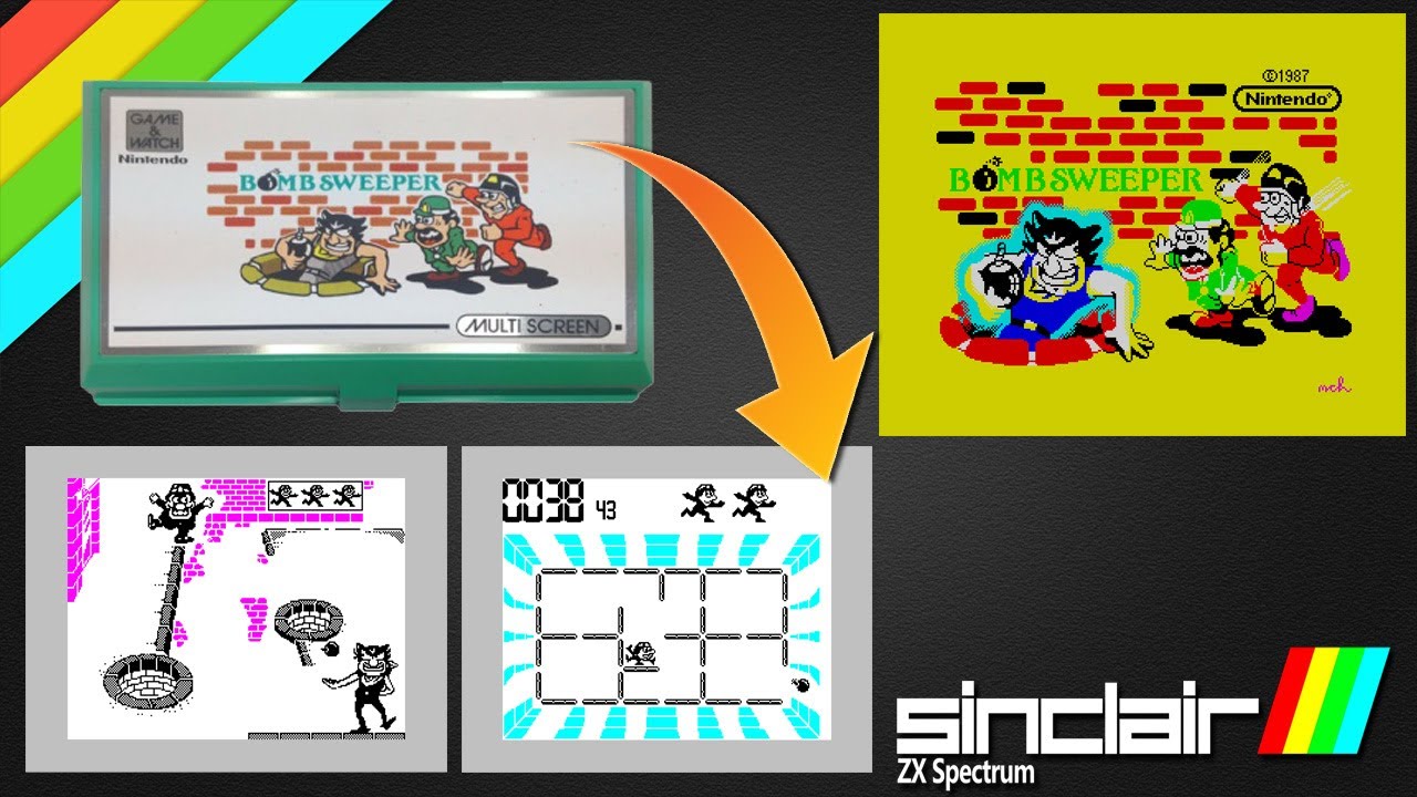 Nintendo BOMB SWEEPER ゲーム&ウォッチ 動作確認済み Amazon.co