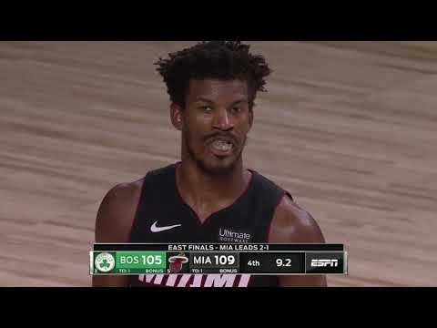 Celtics vs. Heat 2020 ECF Game 4 | Final 4 Minutes