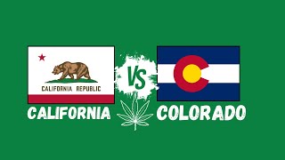 California versus Colorado. Who has the best weed? #marijuanachannel #mmjpatient 
