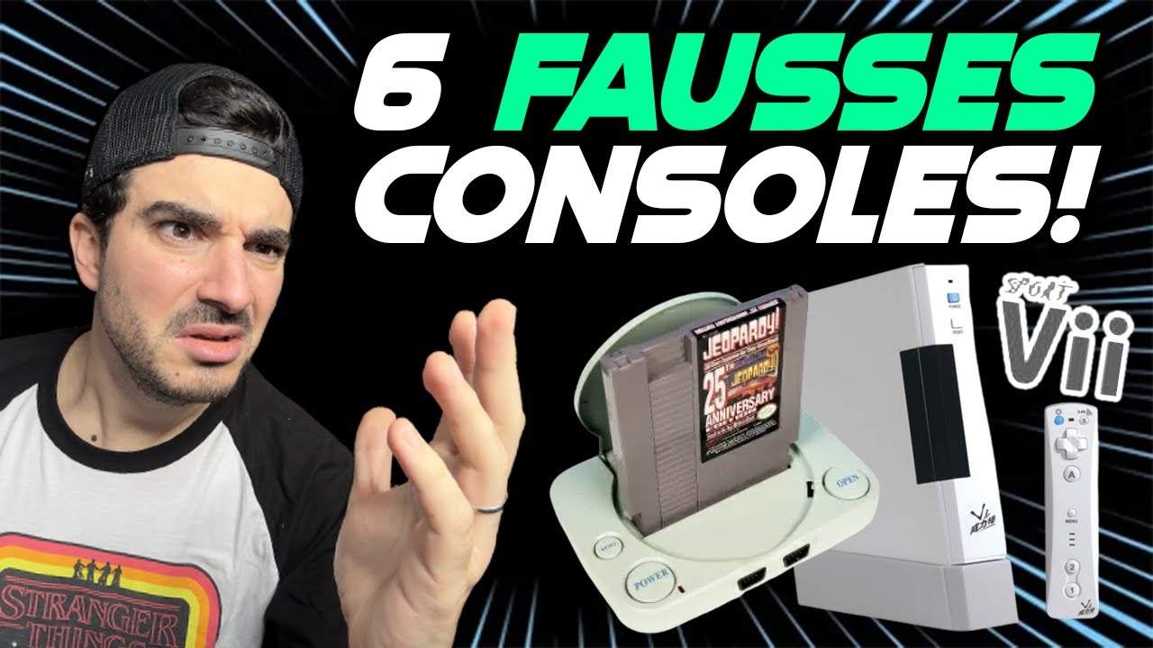 6 FAUSSES CONSOLES HORRIBLES du jeu vidéo !