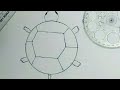 How to draw a Tortoise