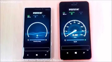 Internet Speed Test - Microsoft Lumia 640 XL vs Nokia Lumia 930