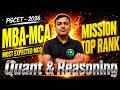🔥 PGCET MBA MCA 2026 | Most Expected Quant &amp; Reasoning MCQs | Mission Top Rank 🎯