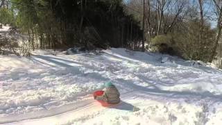 Blizzard JAN2016 Sledding Fun