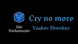 Cry no more - Yaakov Shwekey - subtitulado español
