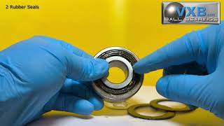 Comparison 25mm inner diameter Angular Contact Bearing 4305-2RS vs Thrust Ball Bearing 51105