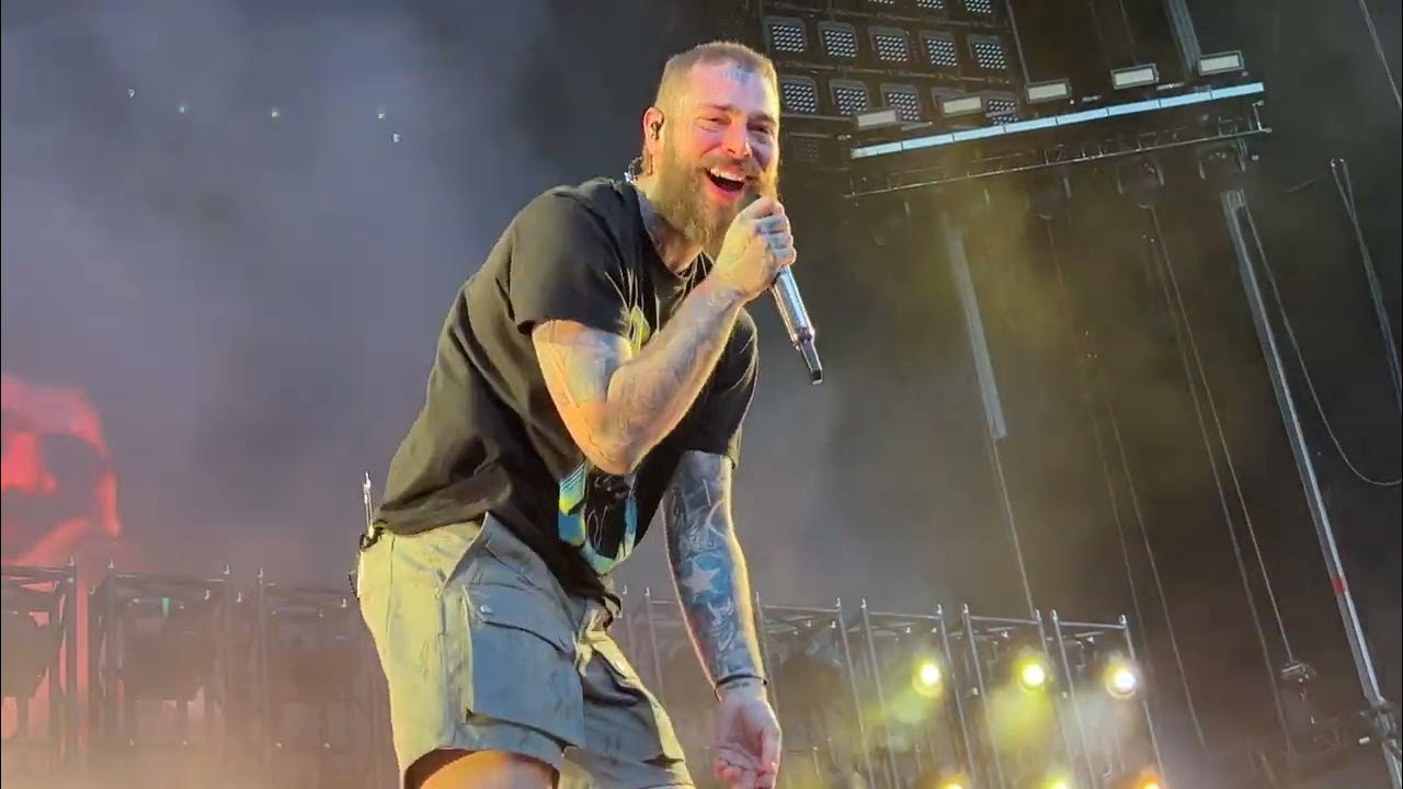 Post Malone CIRCLES (Live) 4K YouTube