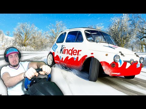 СОБРАЛ ТУРБО ДРИФТОВЫЙ КИНДР СЮРПРИЗ - ТУРБО ПУШКА в FORZA HORIZON 4 + РУЛЬ
