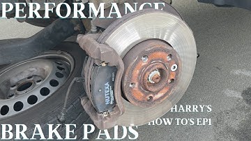 HOW TO CHANGE VW TRANSPORTER T6.1 BRAKE PADS!! - Harry