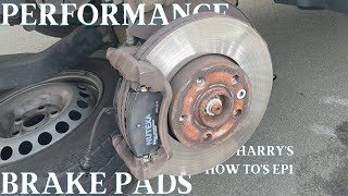 HOW TO CHANGE VW TRANSPORTER T6.1 BRAKE PADS!! - Harry's How To's