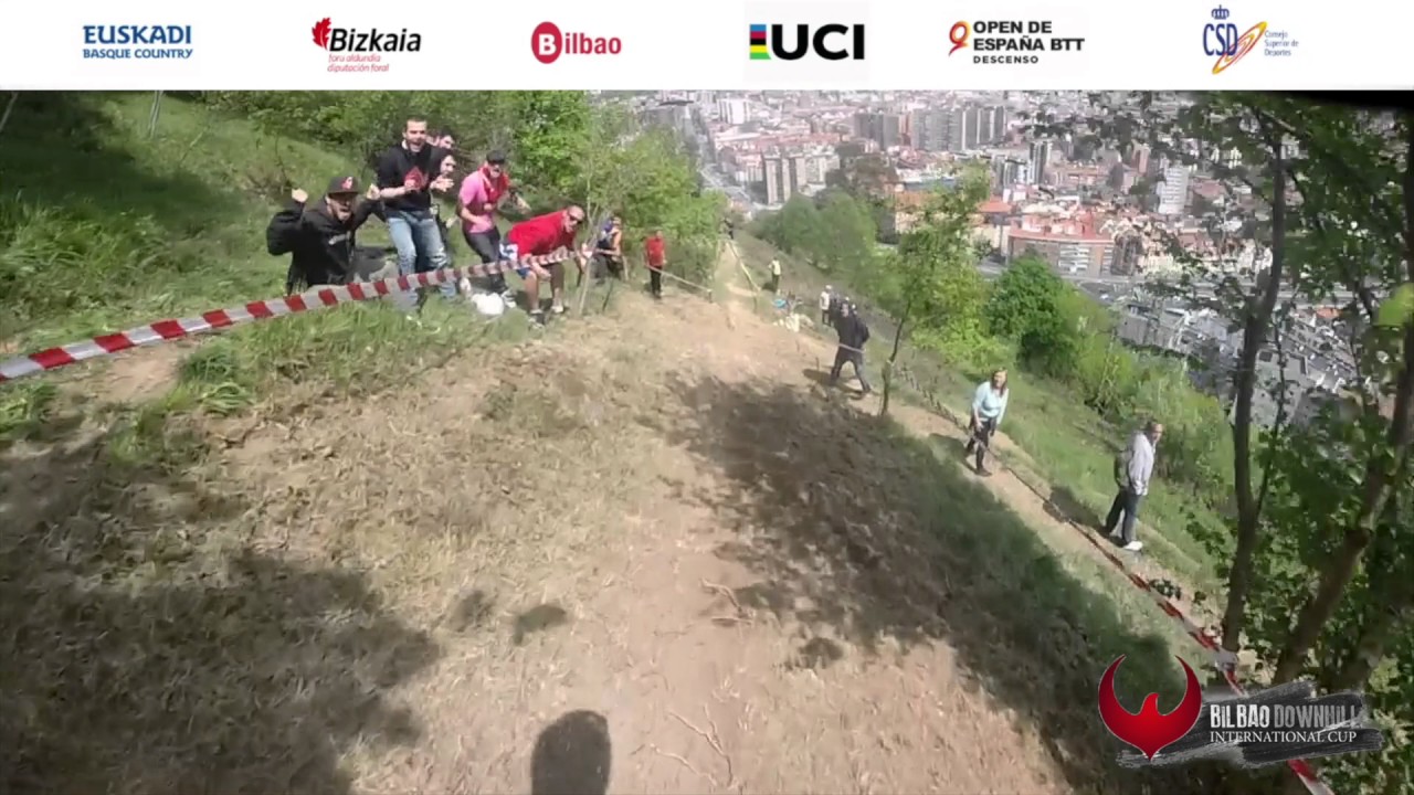 BILBAO DOWNHILL On Board de Iraitz Etxebarria HD
