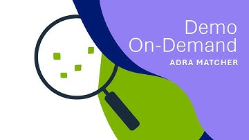 Demo on Demand - Adra Matcher